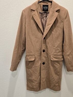 Boohoo Men's Camel/Tan  Coat